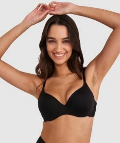 Everyday Luxe Push Up Bra - Black
