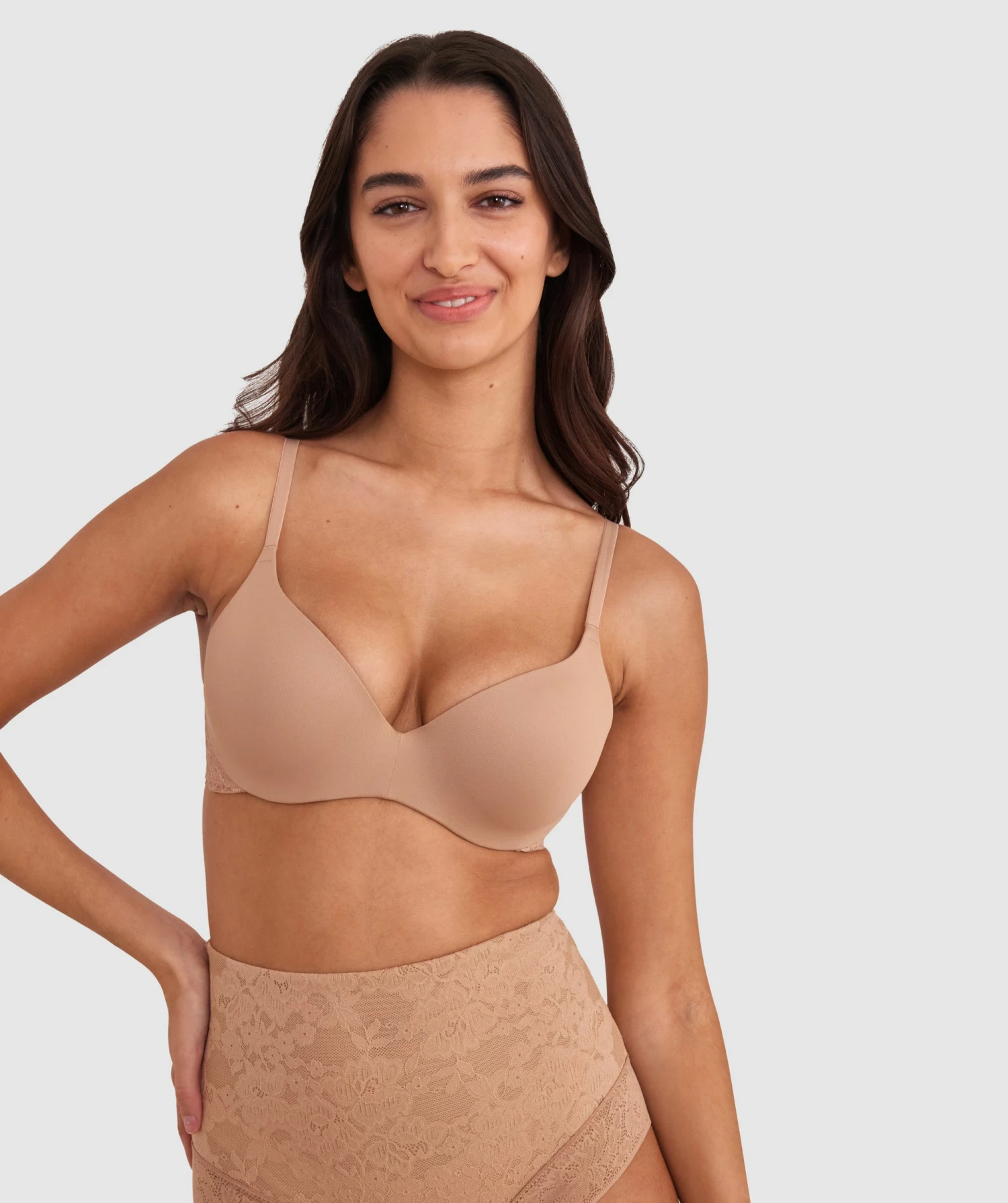 Everyday Luxe Push Up Bra - Nude 3 2 Everyday Luxe Push Up Bra - Nude 3 - Image 2