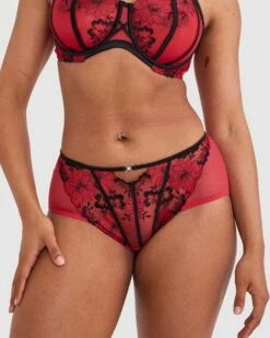 Evie Full Brief - Red -BRAS N THINGS Shop evie full brief red 01449001 33
