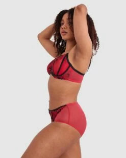 Evie Full Brief - Red -BRAS N THINGS Shop evie full brief red 01449001 37