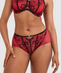 Evie Full Brief - Red