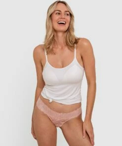 Evie V String - Pale Pink -BRAS N THINGS Shop evie v string pale pink 00682118