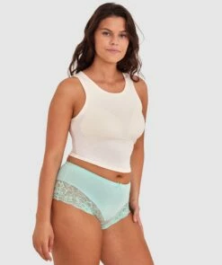 Faith Full Brief - Mint Green 10 Faith Full Brief - Mint Green -BRAS N THINGS Shop faith full brief mint green 00633827 2
