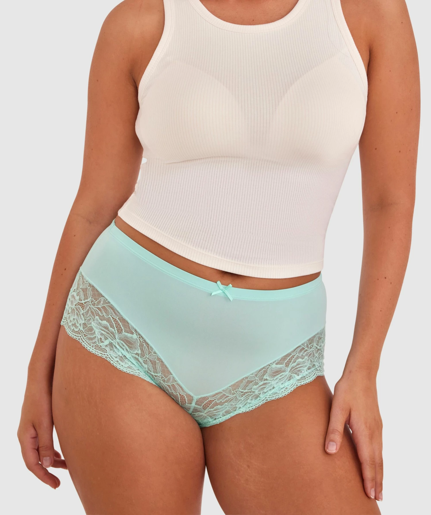 Faith Full Brief - Mint Green 1 Faith Full Brief - Mint Green