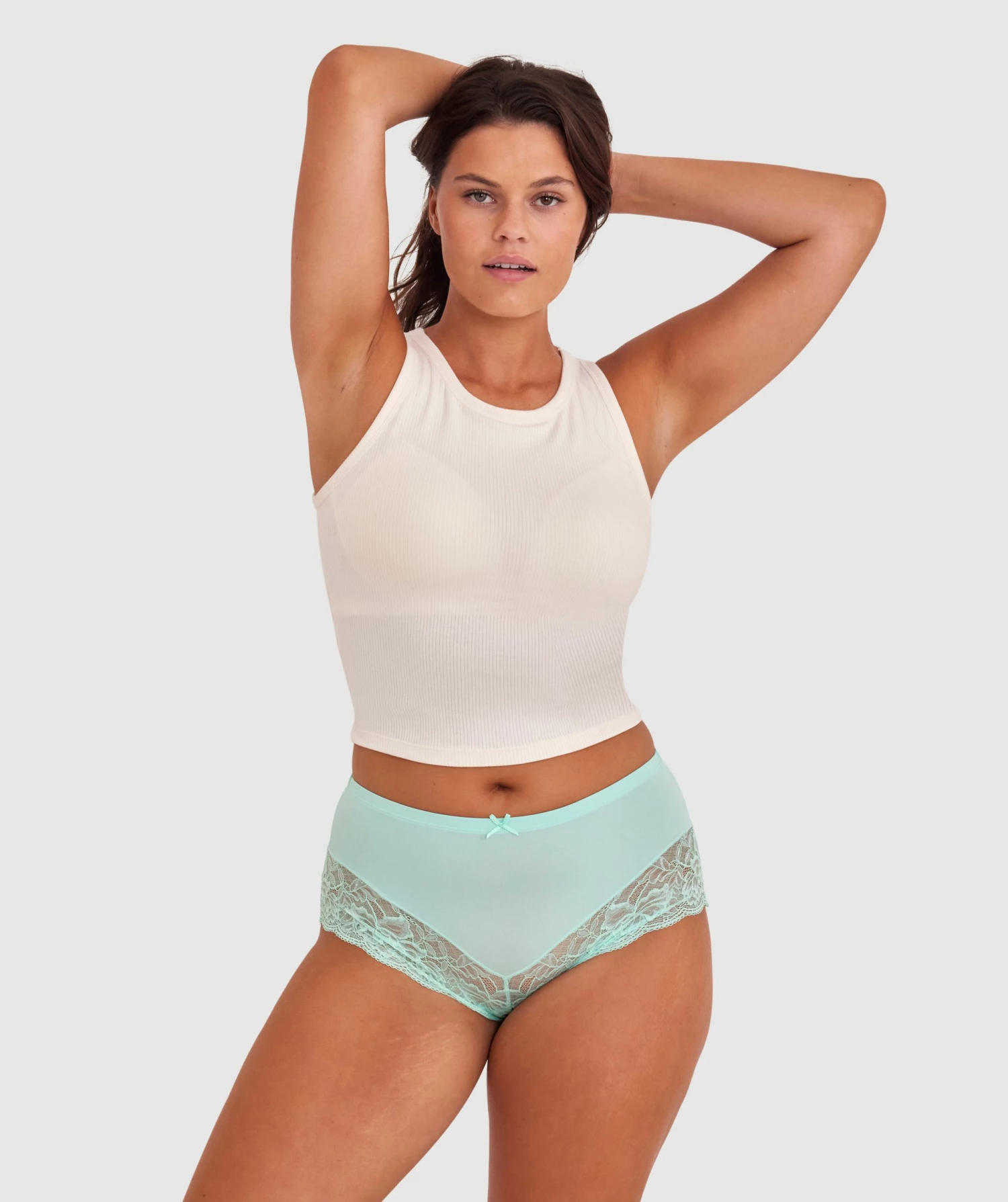 Faith Full Brief - Mint Green 2 Faith Full Brief - Mint Green - Image 2