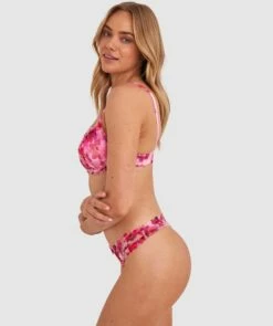 Florence V String - Print Floral 8 Florence V String - Print Floral -BRAS N THINGS Shop florence v string print floral 01478001 2