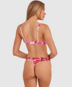 Florence V String - Print Floral 9 Florence V String - Print Floral -BRAS N THINGS Shop florence v string print floral 01478001 3