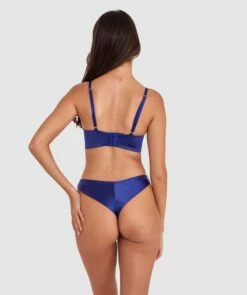 Floriane V String - Navy -BRAS N THINGS Shop floriane v string navy 01478203 3