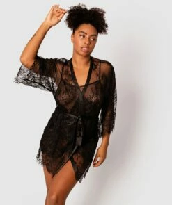 Gabriela Wrap - Black 6 Gabriela Wrap - Black -BRAS N THINGS Shop gabriela wrap black 01099501 2