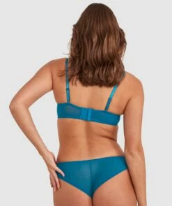 Hallie Push Up Bra - Blue 10 Hallie Push Up Bra - Blue -BRAS N THINGS Shop hallie push up bra blue 01353502 1