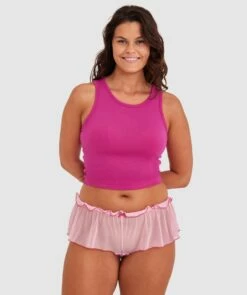 Ileana French Knicker - Light Pink -BRAS N THINGS Shop ileana french knicker light pink 01452702 4