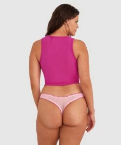 Ileana V String - Light Pink 9 Ileana V String - Light Pink -BRAS N THINGS Shop ileana v string light pink 01452602 3