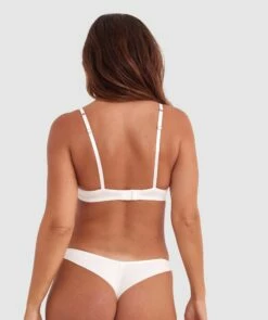 Inez Underwire Balconette Bra - Ivory -BRAS N THINGS Shop inez underwire balconette bra ivory 01409302 5
