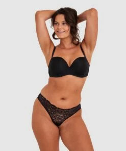 Inner Essence Full Cup Strapless Bra - Black 8 Inner Essence Full Cup Strapless Bra - Black -BRAS N THINGS Shop inner essence full cup strapless bra black 01152801