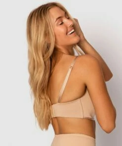 Inner Essence Full Cup Strapless Bra - Nude -BRAS N THINGS Shop inner essence full cup strapless bra nude 2 01152802