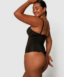 Inner Essence Waist Cincher - Black -BRAS N THINGS Shop inner essence waist cincher black 01343901