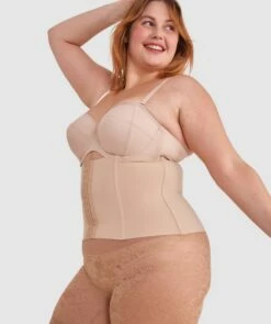 Front Page 17 Inner Essence Waist Cincher - Nude 2