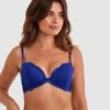 Janine Push Up Bra - Navy