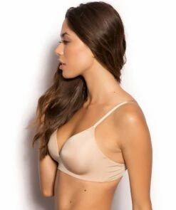 Jewel Wirefree Contour Bra - Nude
