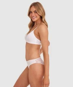Jewel Wirefree Contour Bra - White/Nude 10 Jewel Wirefree Contour Bra - White/Nude -BRAS N THINGS Shop jewel wirefree contour bra white nude 00581402 2