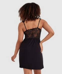 Kaede Slip - Black -BRAS N THINGS Shop kaede slip black 00407002 3