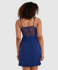 Kaede Slip - Navy -BRAS N THINGS Shop kaede slip navy 00622601 1