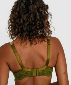 Kaylee Curvy Underwire Bra - Khaki 8 Kaylee Curvy Underwire Bra - Khaki -BRAS N THINGS Shop kaylee curvy underwire bra khaki 01412301 9