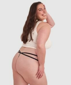 Lottie Mini V - Black 10 Lottie Mini V - Black -BRAS N THINGS Shop lottie mini v black 01436701 11