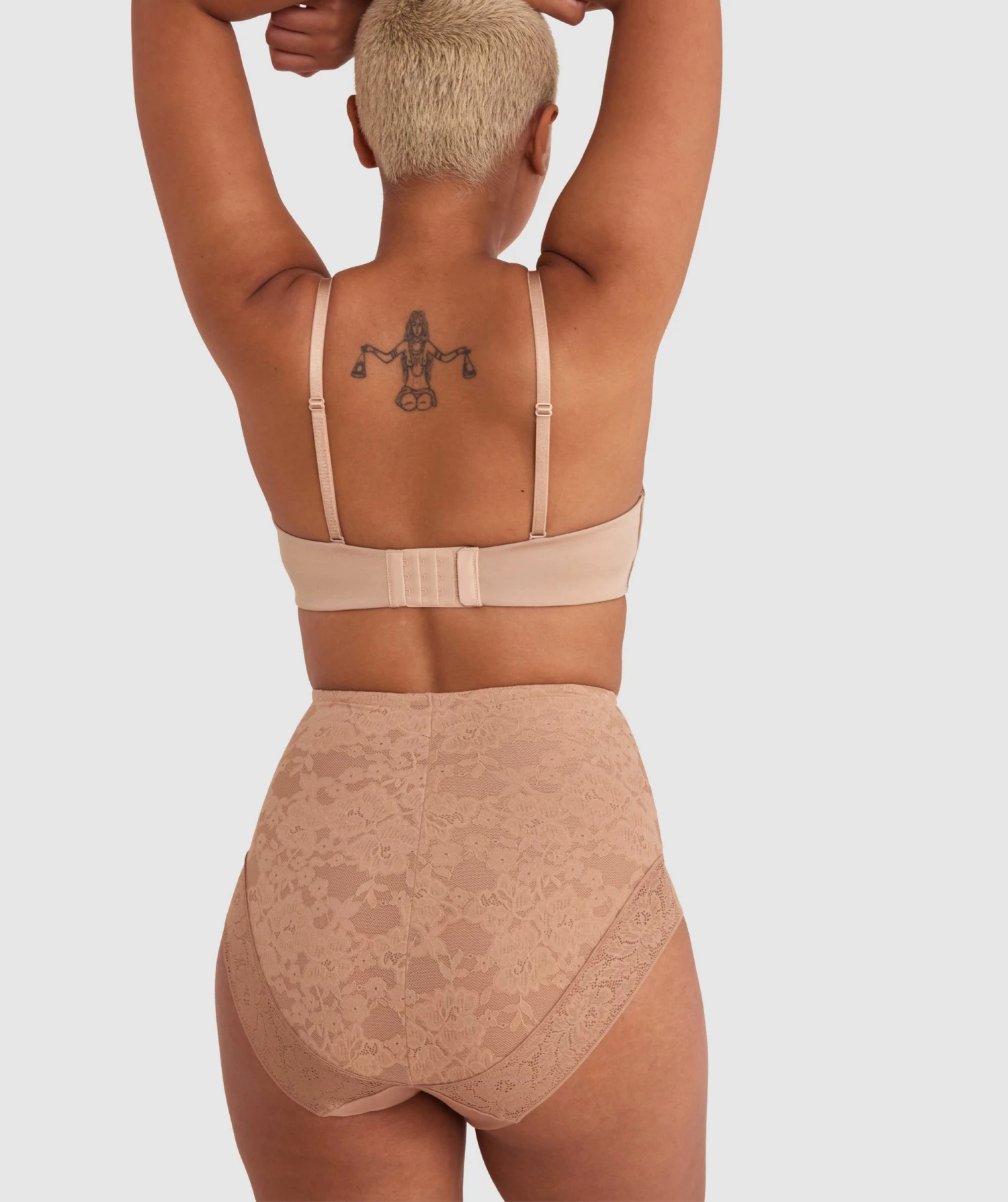 Luxe Solutions Control High Waisted Brief - Nude 3 3 Luxe Solutions Control High Waisted Brief - Nude 3 - Image 3