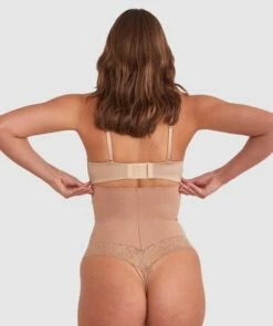 Luxe Solutions Control High Waisted V String - Nude 3 10 Luxe Solutions Control High Waisted V String - Nude 3 -BRAS N THINGS Shop luxe solutions control high waisted v string nude 3 01417702 6