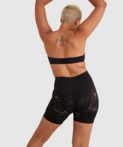 Luxe Solutions Thigh Shaper - Black -BRAS N THINGS Shop luxe solutions thigh shaper black 01417501 6