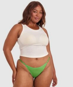 Mesh Basics Bikini - Chartreuse 9 Mesh Basics Bikini - Chartreuse -BRAS N THINGS Shop mesh basics bikini chartreuse 01443103 6