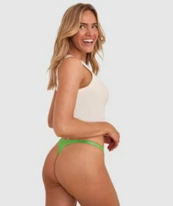 Mesh Basics V String - Chartreuse -BRAS N THINGS Shop mesh basics v string chartreuse 01443003 7