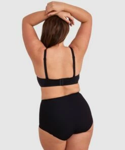 Microfibre Full Brief - Black -BRAS N THINGS Shop microfibre full brief black 00824502