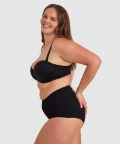 Microfibre Full Brief - Black -BRAS N THINGS Shop microfibre full brief black 00824502 5