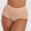 Microfibre Full Brief - Nude