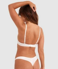 Nala Contour Plunge Bra - Ivory -BRAS N THINGS Shop nala contour plunge bra ivory 01400301 1