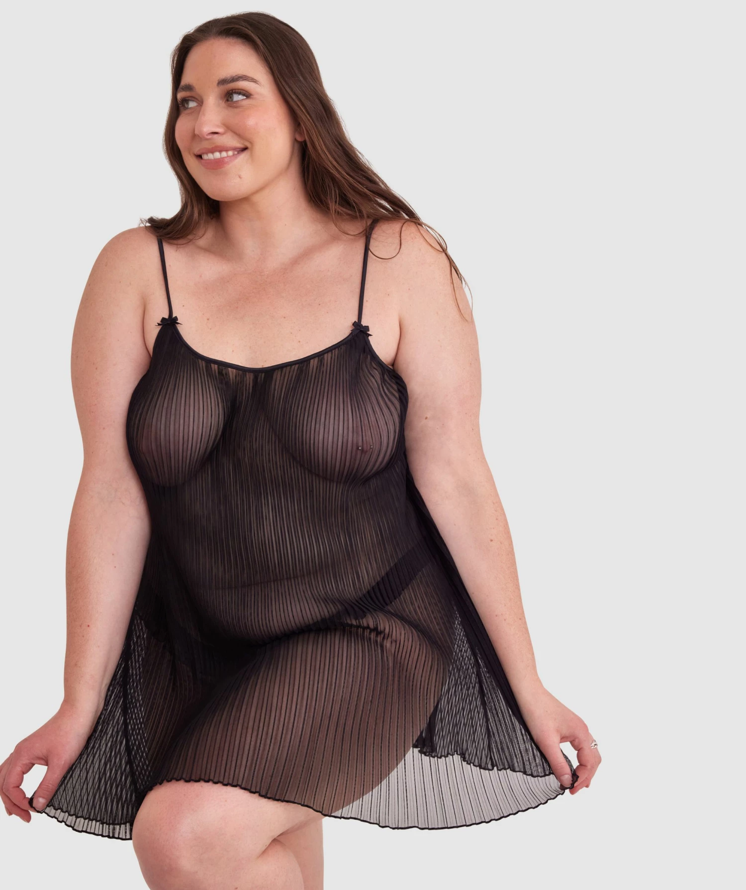 Night Games Com-pleat Me Slip - Black 4 Night Games Com-pleat Me Slip - Black - Image 4