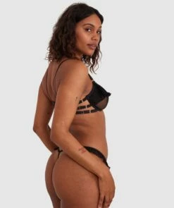 Night Games Com-pleat Me Underwire & Mini V Set - Black 9 Night Games Com-pleat Me Underwire & Mini V Set - Black -BRAS N THINGS Shop night games com pleat me underwire mini v set black 01430101 5