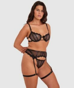 Night Games Desires Suspender - Black 7 Night Games Desires Suspender - Black -BRAS N THINGS Shop night games desires suspender black 01469101 2