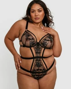 Night Games Empowered Underwire Bodysuit - Black -BRAS N THINGS Shop night games empowered underwire bodysuit black 01399001 1