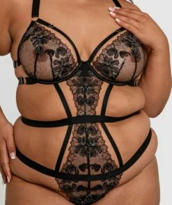 Night Games Empowered Underwire Bodysuit - Black -BRAS N THINGS Shop night games empowered underwire bodysuit black 01399001