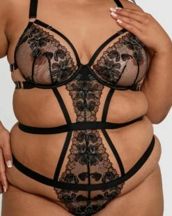 Night Games Empowered Underwire Bodysuit - Black -BRAS N THINGS Shop night games empowered underwire bodysuit black 01399001 4