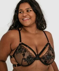 Night Games Empowered Underwire Bra - Black -BRAS N THINGS Shop night games empowered underwire bra black 01398801