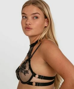 Night Games Empowered Underwire Bra - Black -BRAS N THINGS Shop night games empowered underwire bra black 01398801 5