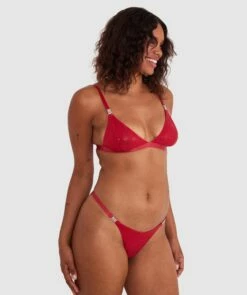 Night Games Glow Up Soft Cup & Mini V Set - Red -BRAS N THINGS Shop night games glow up soft cup mini v set red 01449202 22