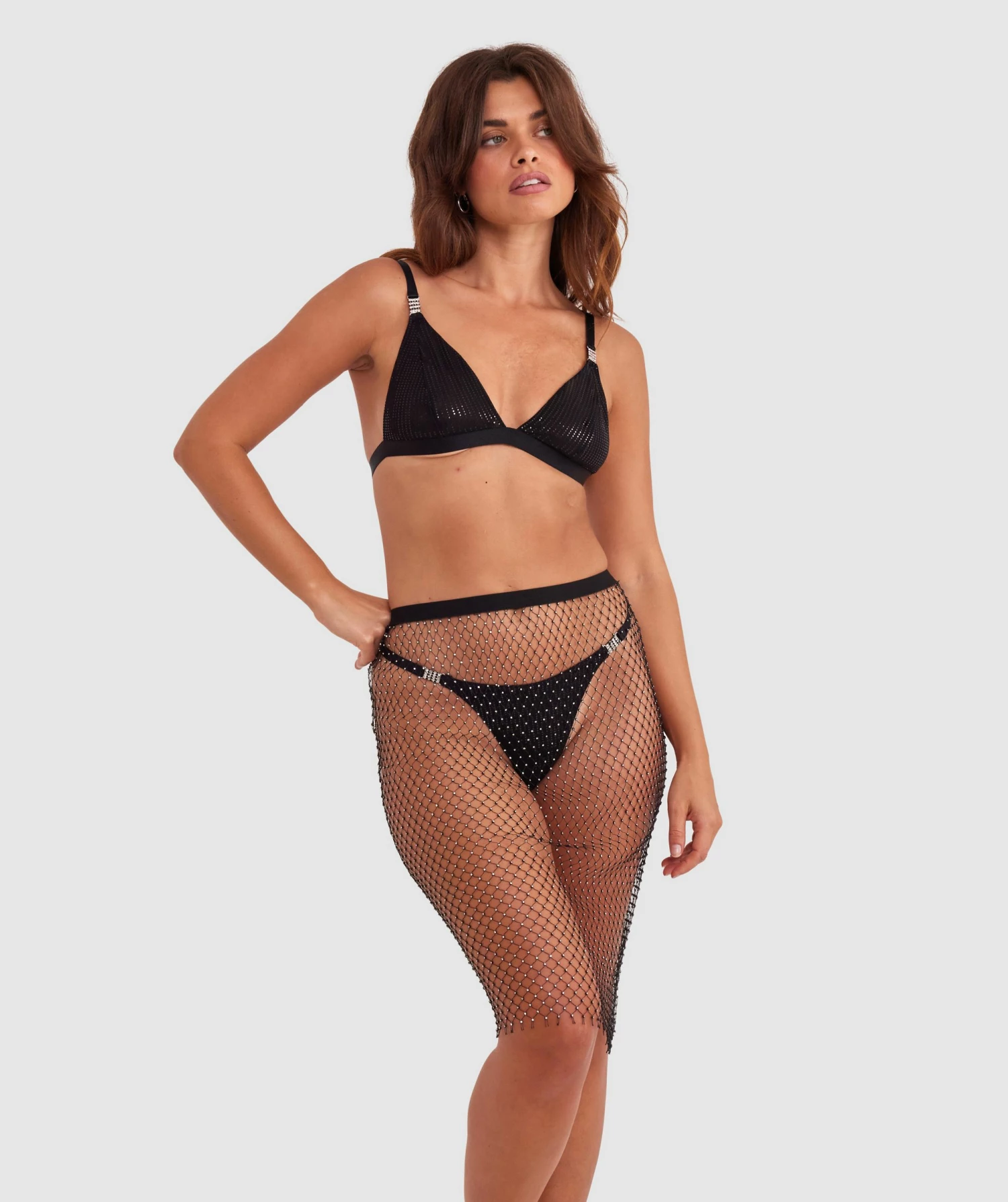 Night Games Krystal Skirt - Black 3 Night Games Krystal Skirt - Black - Image 3