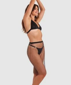 Night Games Krystal Skirt - Black 9 Night Games Krystal Skirt - Black -BRAS N THINGS Shop night games krystal skirt black 01500001 9