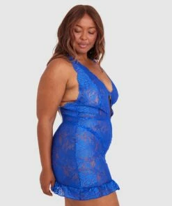 Night Games Malibu Nights Slip Dress - Cobalt Blue 8 Night Games Malibu Nights Slip Dress - Cobalt Blue -BRAS N THINGS Shop night games malibu nights slip dress cobalt blue 01432201 9