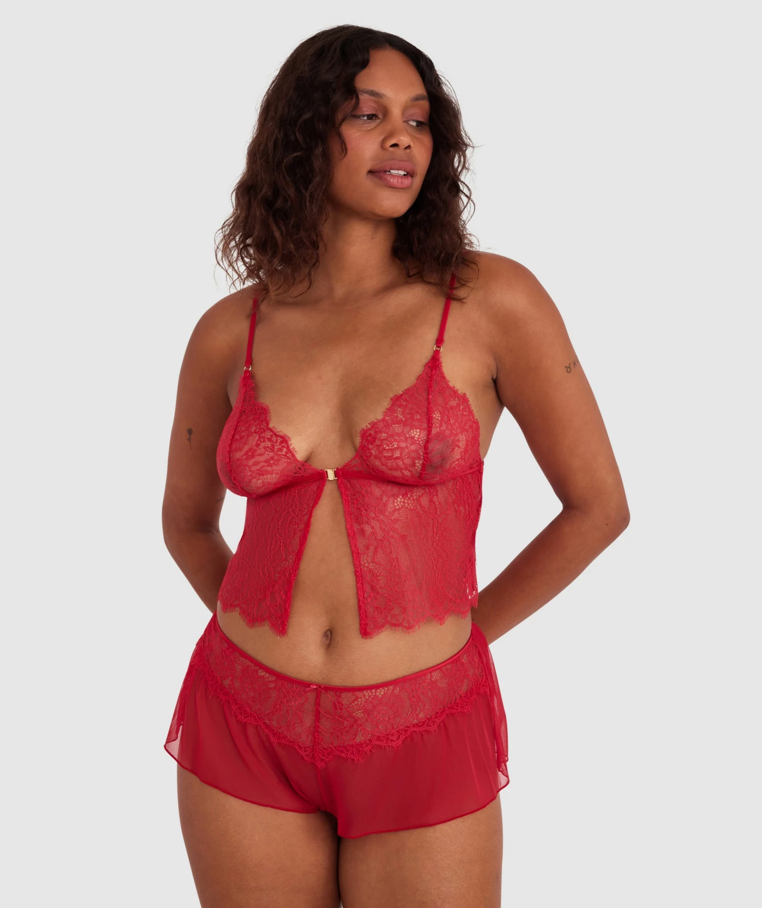 Night Games Mystic Cami - Red 2 Night Games Mystic Cami - Red - Image 2